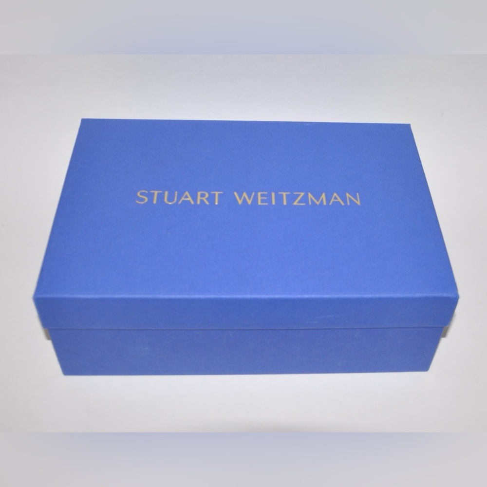 NEW Stuart Weitzman Womens Nudistcurve 75 Sandals Heels Shoes Size 10 w/Box $495 - Picture 11 of 12